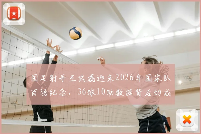 国足射手王武磊迎来2026年国家队百场纪念,36球10助数据背后的成长故事与贡献全览